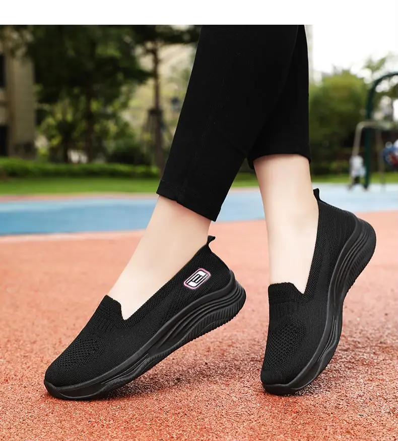 Spring Women's Loafers Comfortable Female Sip On Shoes Ballet Flats Socks Sneakers Tennis Zapatilas Mujer Women Casual Shoes Spring Women's Loafers Comfortable Female Sip On Shoes Ballet Flats Socks Sneakers Tennis Zapatilas Mujer Women Casual Shoes