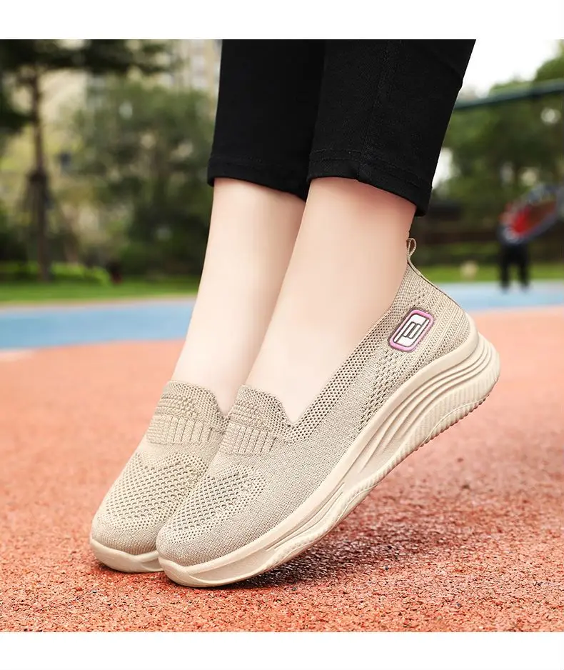 Spring Women's Loafers Comfortable Female Sip On Shoes Ballet Flats Socks Sneakers Tennis Zapatilas Mujer Women Casual Shoes Spring Women's Loafers Comfortable Female Sip On Shoes Ballet Flats Socks Sneakers Tennis Zapatilas Mujer Women Casual Shoes