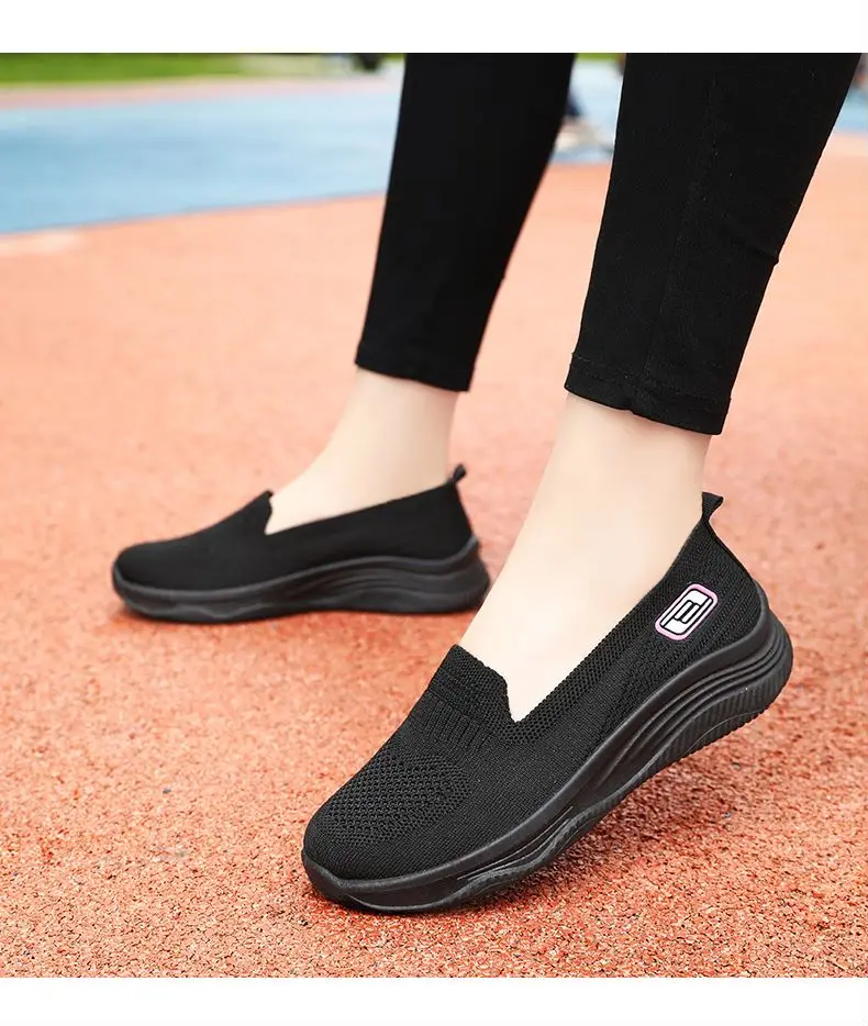Spring Women's Loafers Comfortable Female Sip On Shoes Ballet Flats Socks Sneakers Tennis Zapatilas Mujer Women Casual Shoes Spring Women's Loafers Comfortable Female Sip On Shoes Ballet Flats Socks Sneakers Tennis Zapatilas Mujer Women Casual Shoes