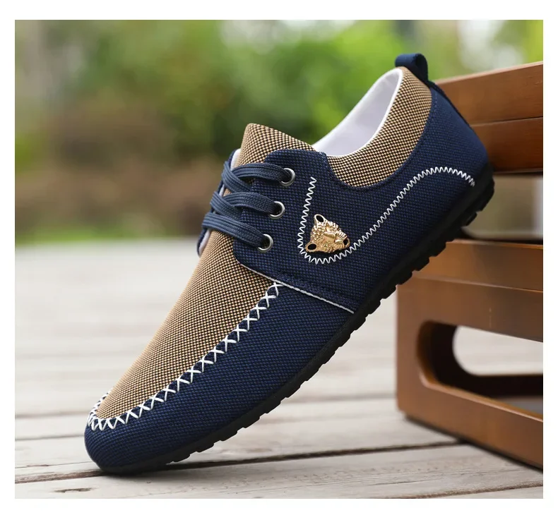 Mens Loafers Slip on Casual Shoes for Male 2024 New Breathable Canvas Driving Flats Comfortable Mocassins Non Slip Plus Size Mens Loafers Slip on Casual Shoes for Male 2024 New Breathable Canvas Driving Flats Comfortable Mocassins Non Slip Plus Size