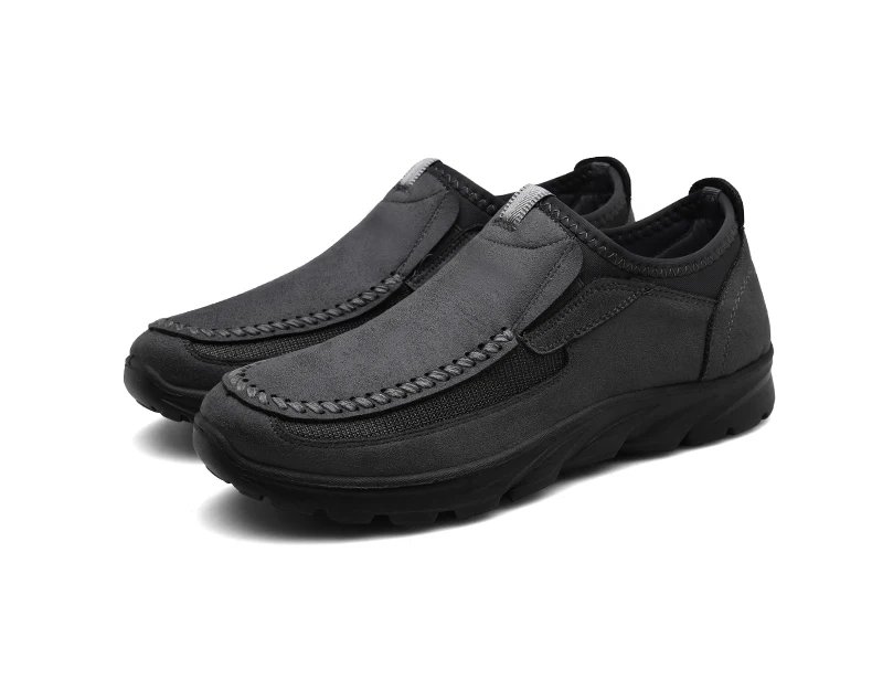 Men Casual Shoes Breathable Loafers Sneakers 2023 New Fashion Comfortable Flat Handmade Retro Leisure Loafers Shoes Men Shoes