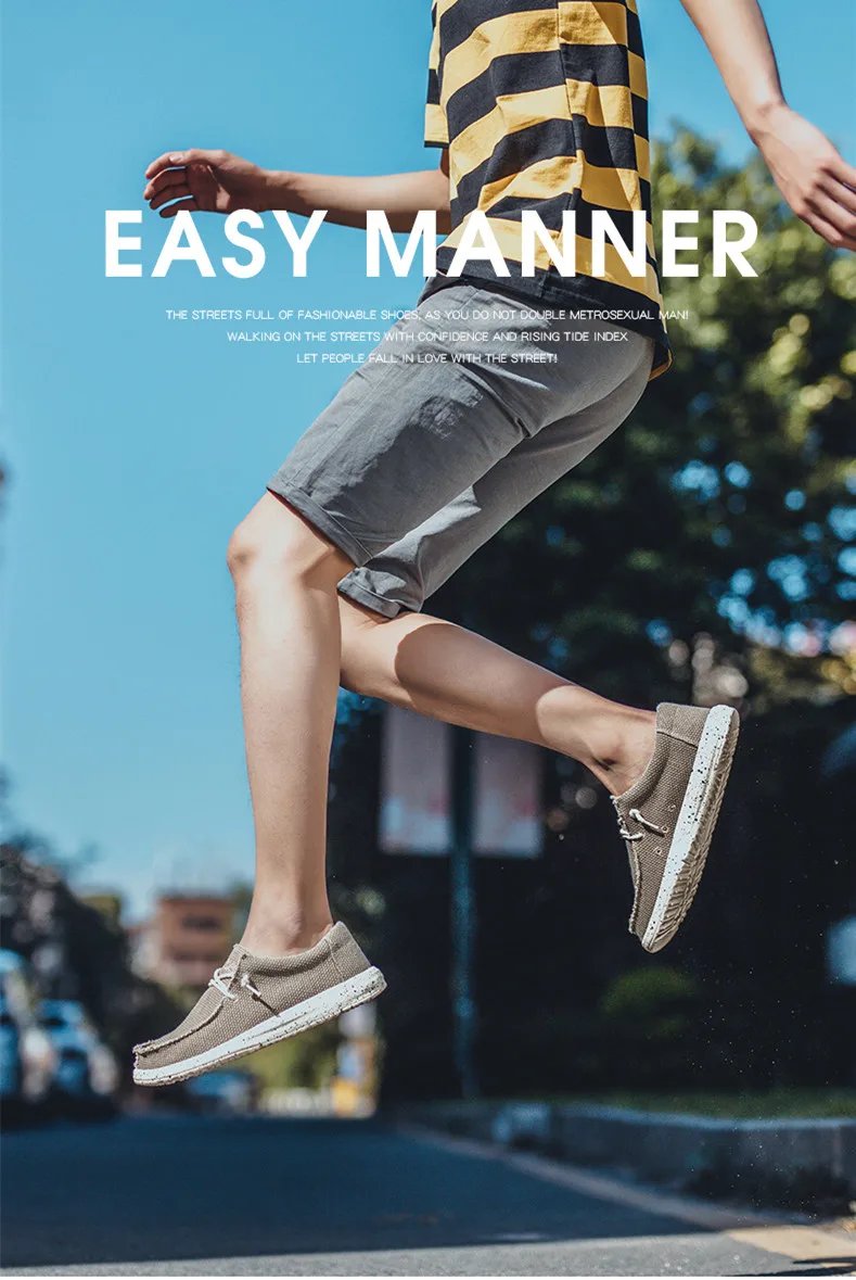 New Arrival Summer Autumn Comfortable Casual Shoes Mens Canvas Shoes For Men Brand Fashion Flat Loafers Shoe Size 48