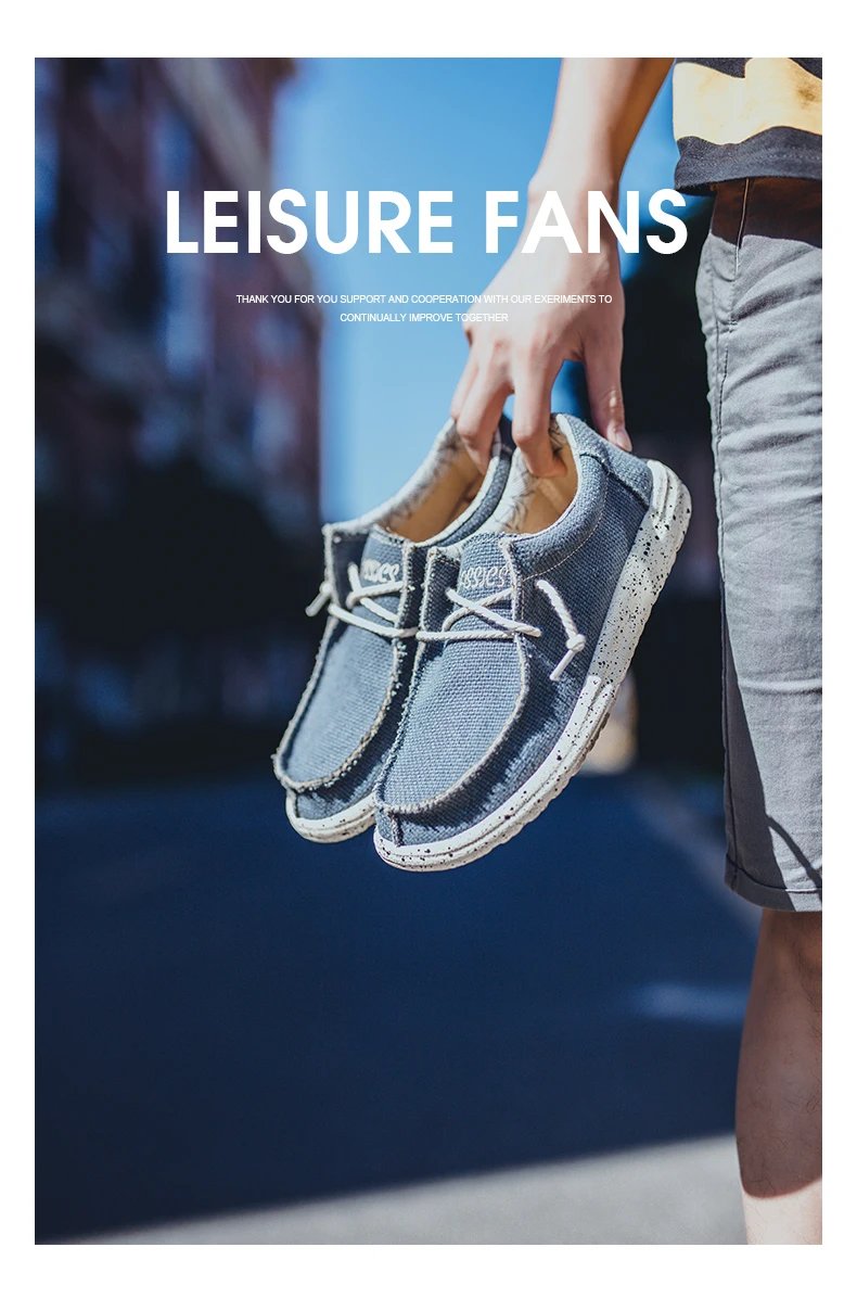 New Arrival Summer Autumn Comfortable Casual Shoes Mens Canvas Shoes For Men Brand Fashion Flat Loafers Shoe Size 48