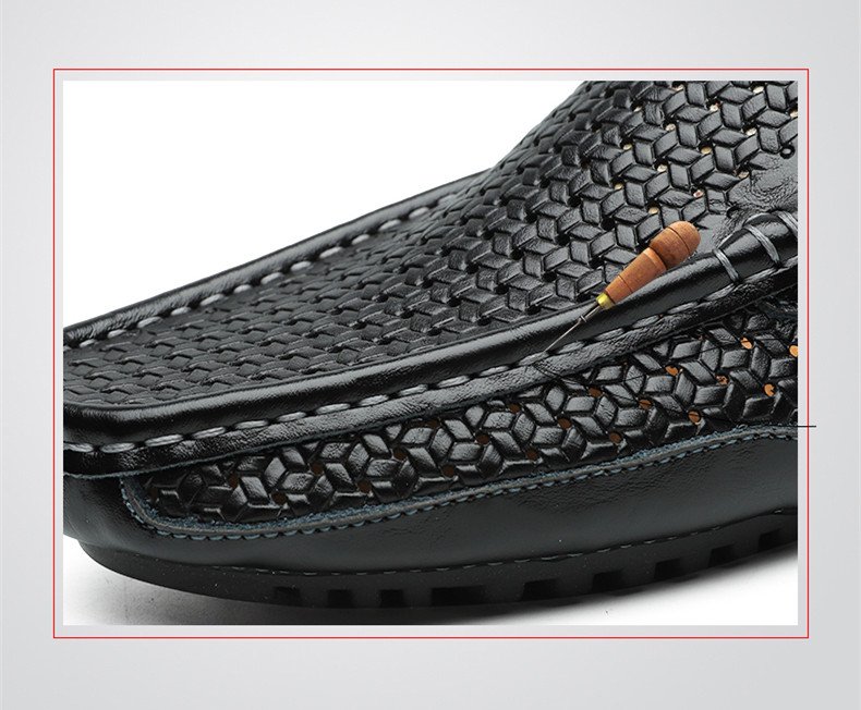 Summer Luxury Brand Men Casual Shoes Soft Genuine Leather Mens Loafers Moccasins Italian Designer Breathable Slip on Boat Shoes Summer Luxury Brand Men Casual Shoes Soft Genuine Leather Mens Loafers Moccasins Italian Designer Breathable Slip on Boat Shoes