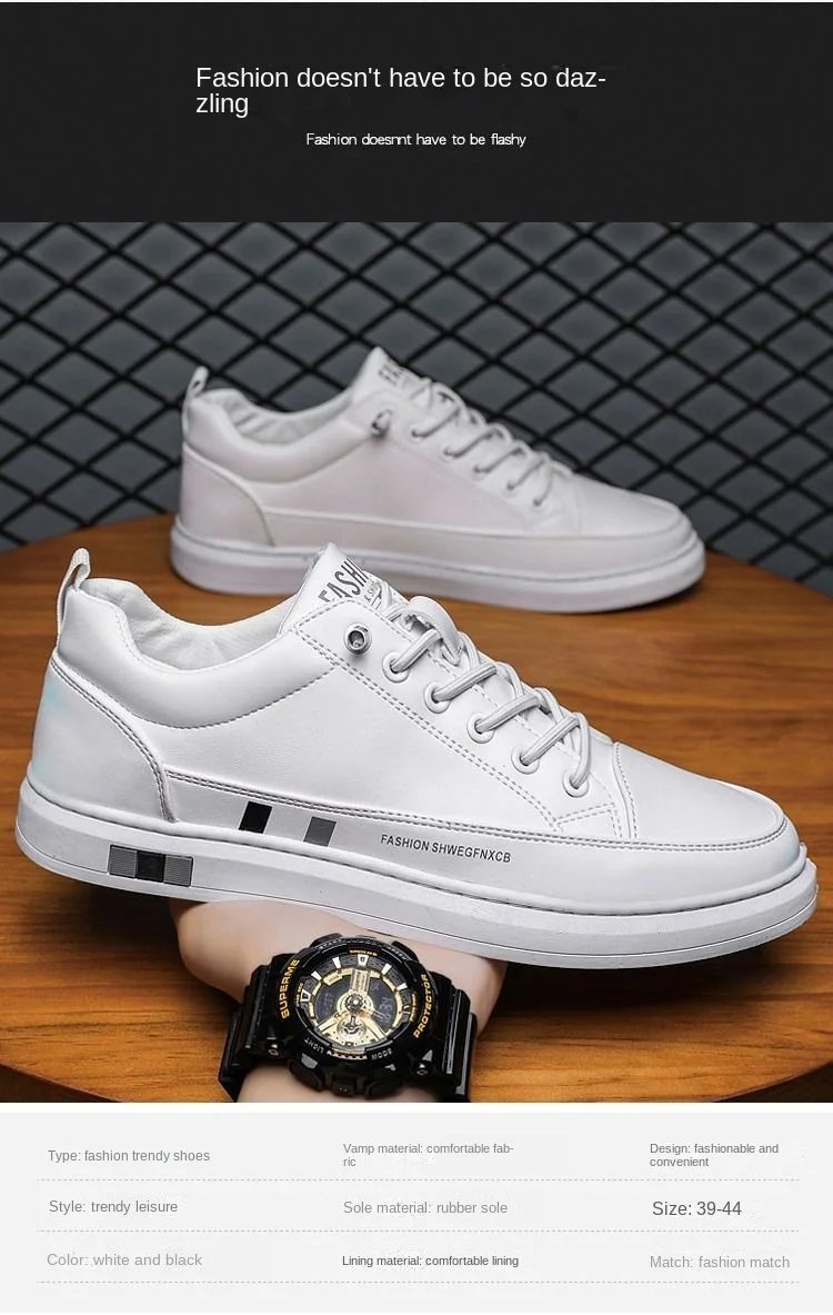 Soft Bottom Elastic Force Men's Sneakers New Breathable Flat Casual Shoes Fashion One Pedal Loafers High End Brand Shoes for Men