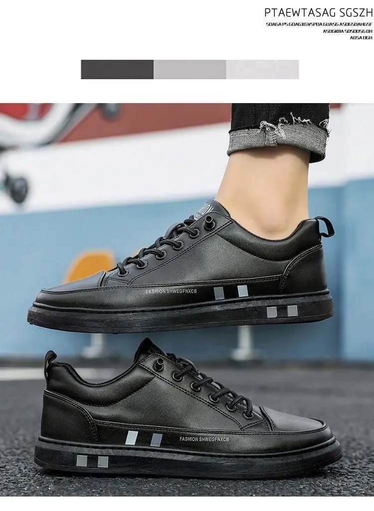 Soft Bottom Elastic Force Men's Sneakers New Breathable Flat Casual Shoes Fashion One Pedal Loafers High End Brand Shoes for Men