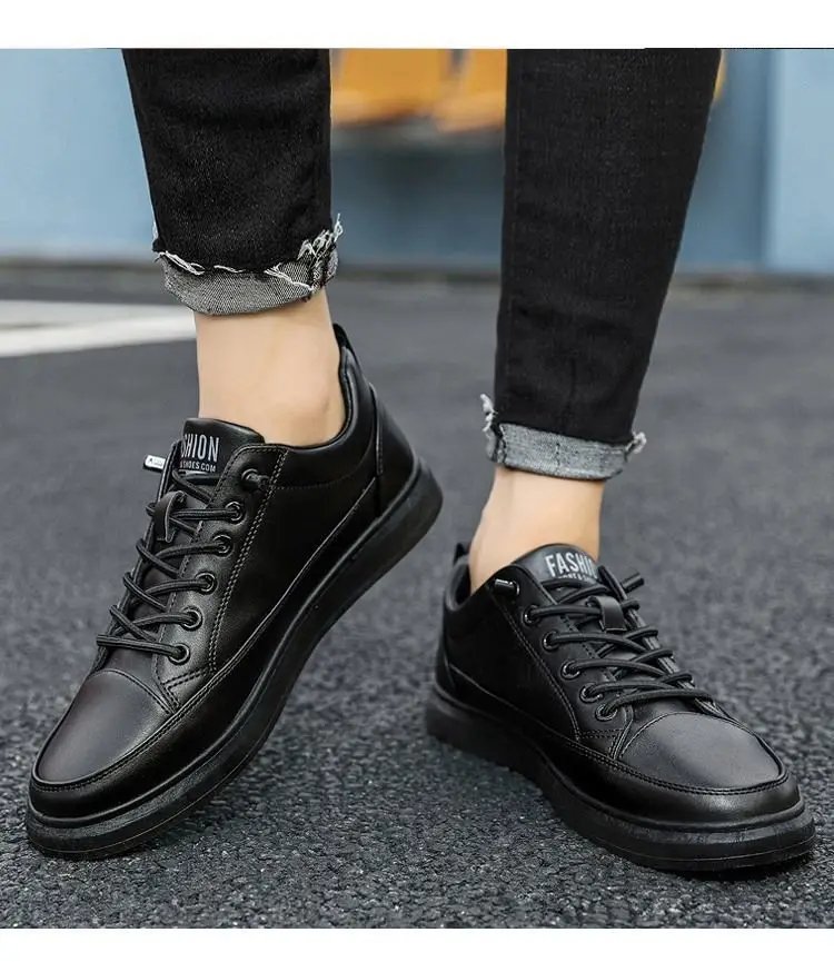 Soft Bottom Elastic Force Men's Sneakers New Breathable Flat Casual Shoes Fashion One Pedal Loafers High End Brand Shoes for Men