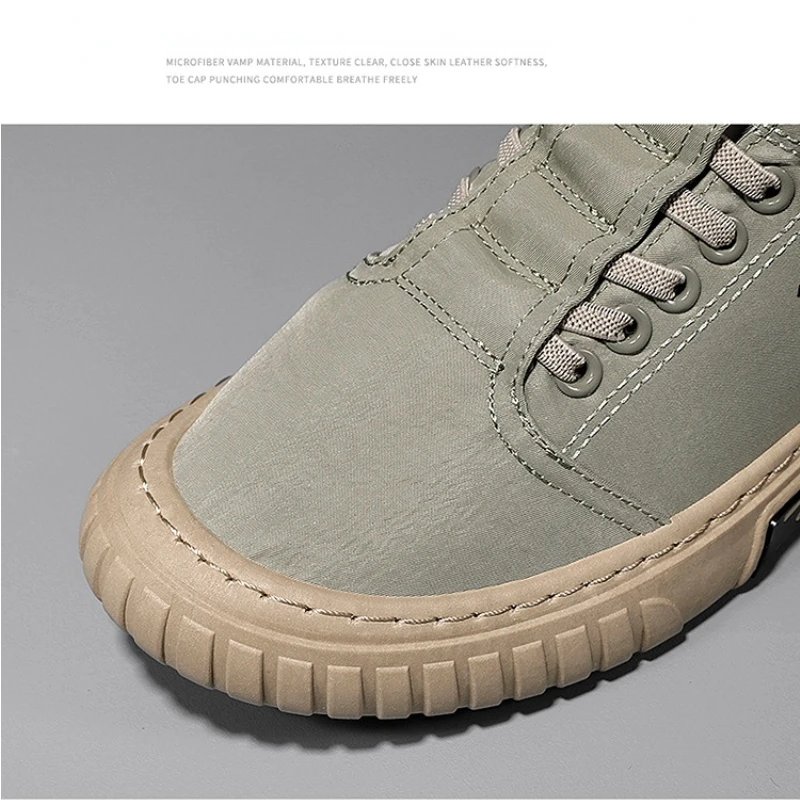 Men Casual Shoes Breathable Ice Silk Canvas Shoes Loafers Sneakers Outdoor Comfort Slip on Flat Vulacnized Shoes Adult Moccasins