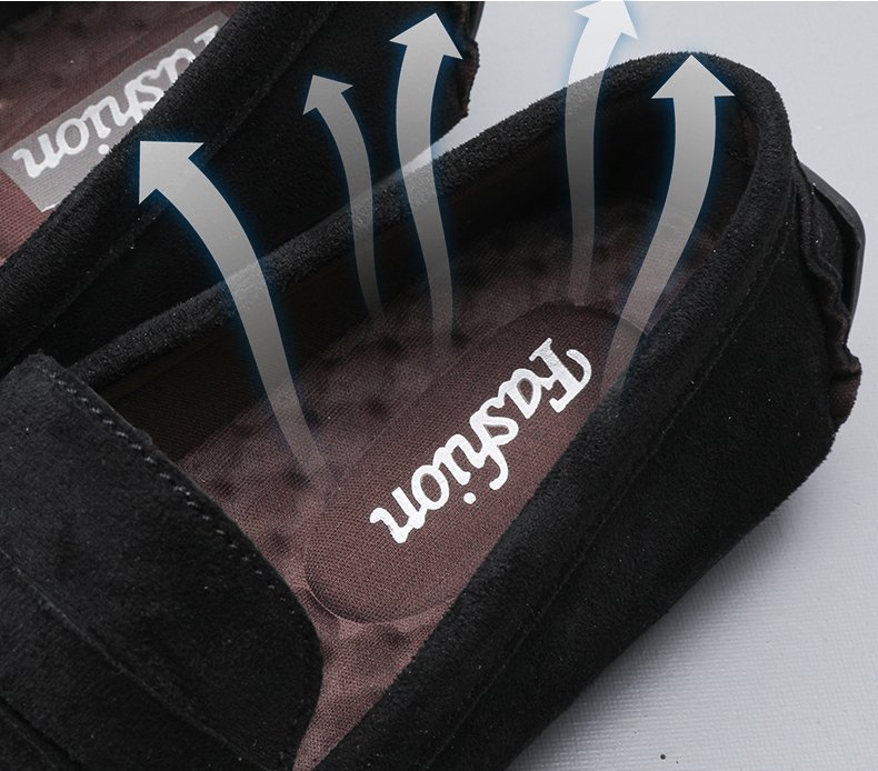 Fashion Lightweight Suede Men Casual Shoes Lazy Shoes Male Breathable Slip-on Mens Driving Shoes Comfortable Loafers Moccasins