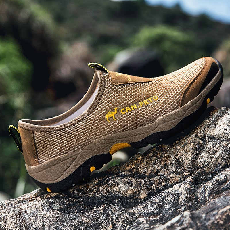 Fashion Summer Shoes Men Casual Shoes Mesh outdoor Breathable Slip-on Flats Men Sneakers Comfortable Water Loafers Zapatillas