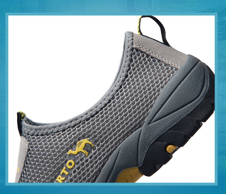 Fashion Summer Shoes Men Casual Shoes Mesh outdoor Breathable Slip-on Flats Men Sneakers Comfortable Water Loafers Zapatillas