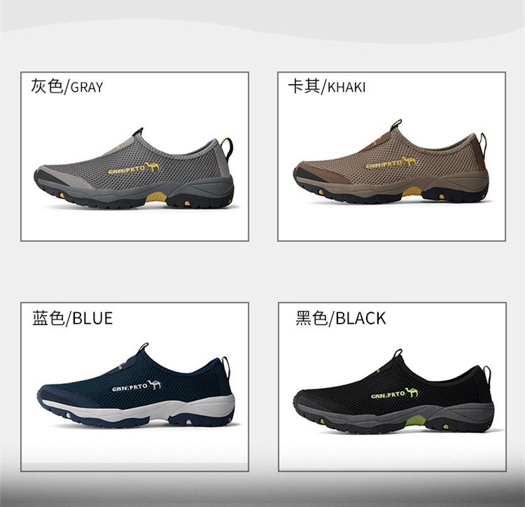 Fashion Summer Shoes Men Casual Shoes Mesh outdoor Breathable Slip-on Flats Men Sneakers Comfortable Water Loafers Zapatillas