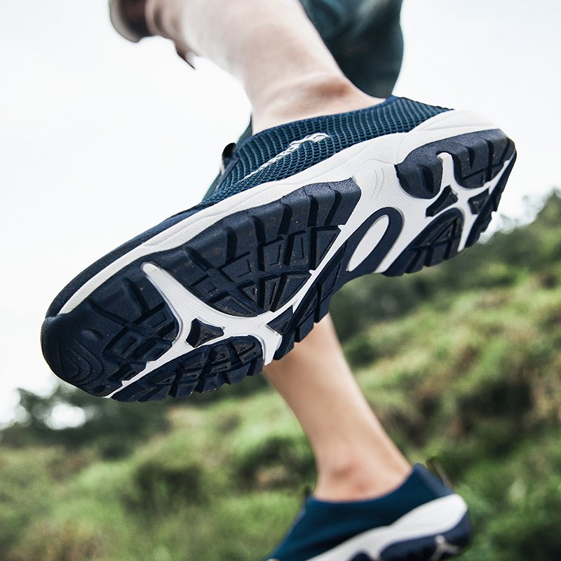 Fashion Summer Shoes Men Casual Shoes Mesh outdoor Breathable Slip-on Flats Men Sneakers Comfortable Water Loafers Zapatillas