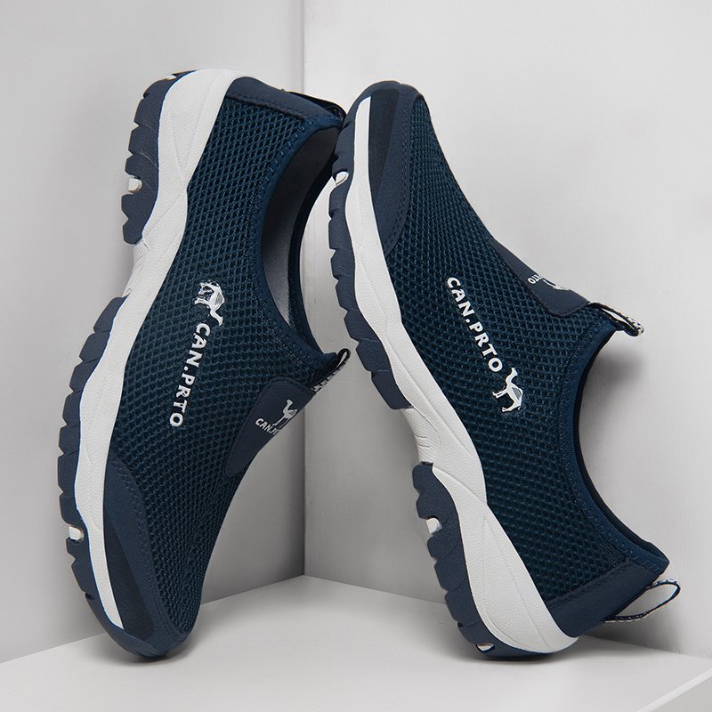 Fashion Summer Shoes Men Casual Shoes Mesh outdoor Breathable Slip-on Flats Men Sneakers Comfortable Water Loafers Zapatillas