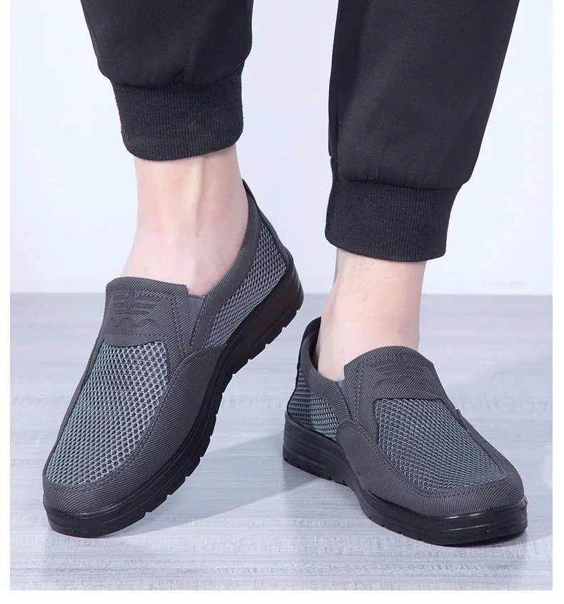 2023 Summer Hot sale Sneakers Men Fashion Casual Walking Shoes  Breathable Mens Loafers Zapatillas Hombre men casual shoes