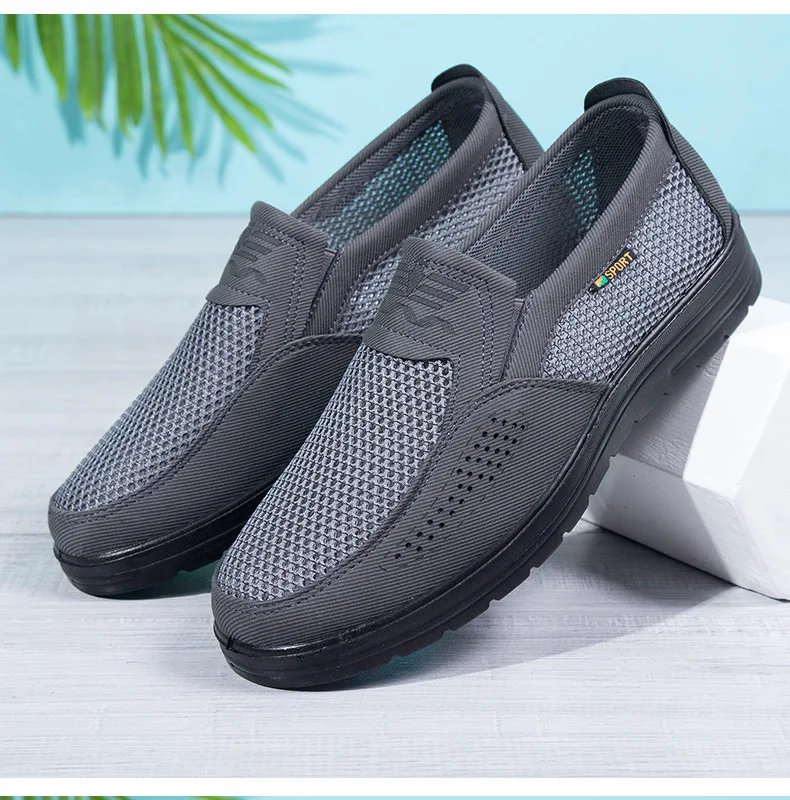 2023 Summer Hot sale Sneakers Men Fashion Casual Walking Shoes  Breathable Mens Loafers Zapatillas Hombre men casual shoes