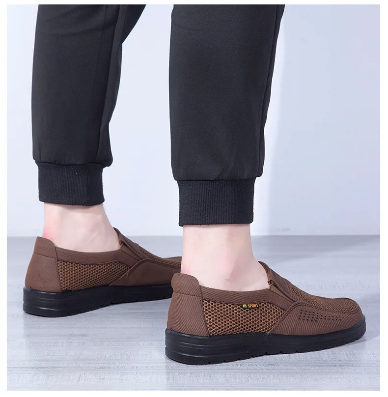 2023 Summer Hot sale Sneakers Men Fashion Casual Walking Shoes  Breathable Mens Loafers Zapatillas Hombre men casual shoes