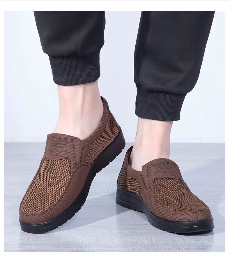 2023 Summer Hot sale Sneakers Men Fashion Casual Walking Shoes  Breathable Mens Loafers Zapatillas Hombre men casual shoes