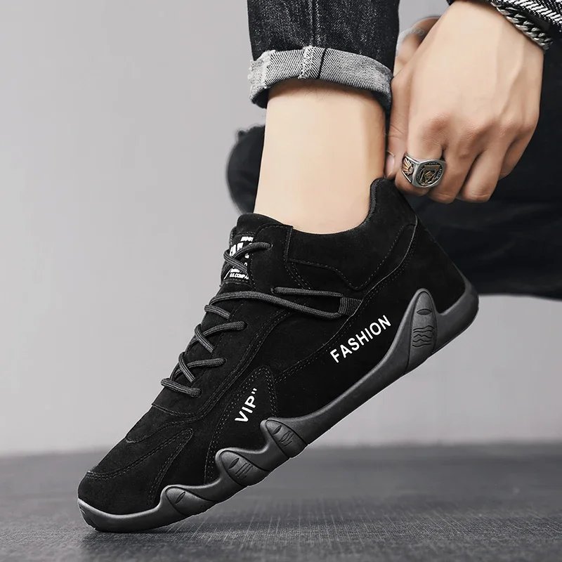 Men Casual Shoes Fashion Ankle Boots Luxury Dress Loafers Shoes Fashion Loafers Lace Up Shoes Men Boots Men Sneakers