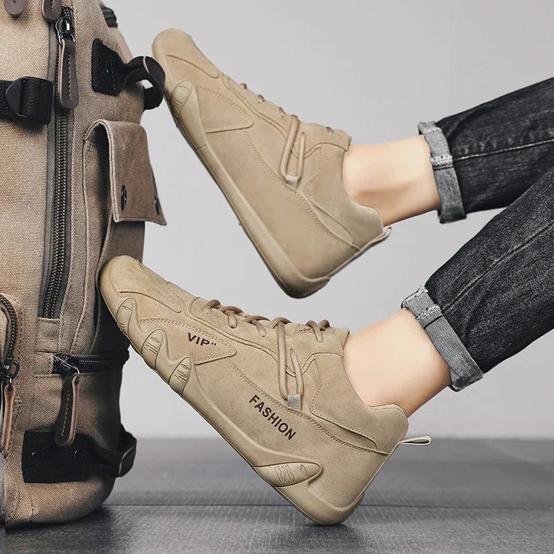 Men Casual Shoes Fashion Ankle Boots Luxury Dress Loafers Shoes Fashion Loafers Lace Up Shoes Men Boots Men Sneakers