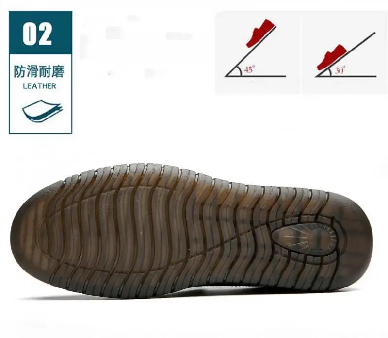 Handmade Cow Leather Shoes for Men Business Casual Shoes Lightweight Soft Bottom Loafers Driving Flat Shoe Slip on Male Footwear