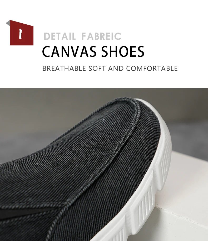 Men Shoes 2022 New Men Casual Shoes Breathable Classic Canvas Slip on Shoes For Men Breathable Walking Sneakers Men Loafers