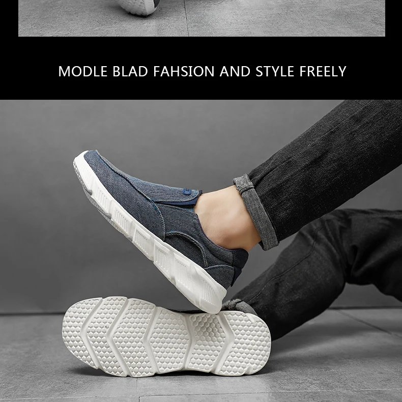 Men Shoes 2022 New Men Casual Shoes Breathable Classic Canvas Slip on Shoes For Men Breathable Walking Sneakers Men Loafers
