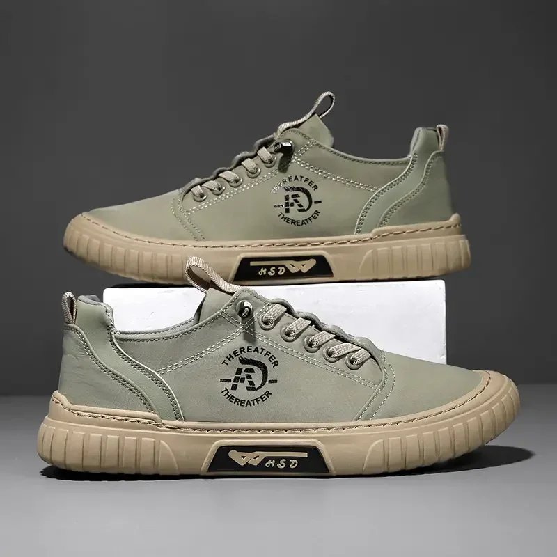 Men Casual Shoes Breathable Black Sneakers Fashion Driving Walking Tennis Shoes for Male Skate Flats Zapatillas Hombre