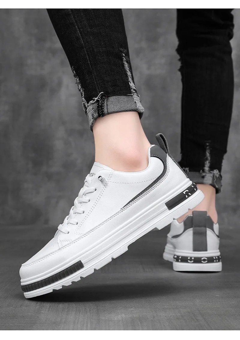 2024 Fashion Casual Shoes Men's Anti Slip Sneakers Breathable Comfort Skateboard Shoes For Men Vulcanize Shoes Zapatillas Hombre