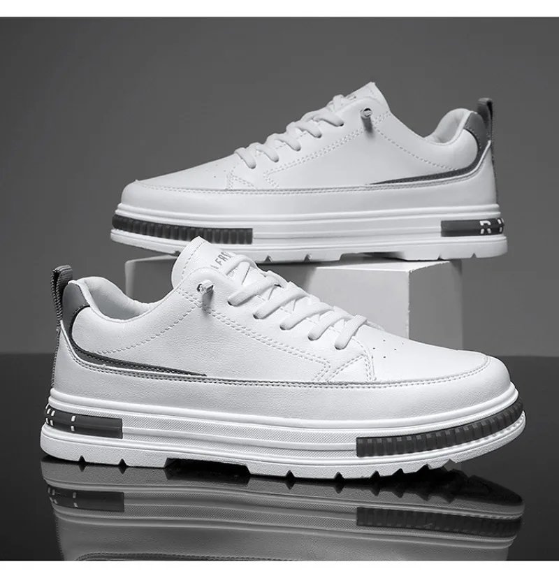 2024 Fashion Casual Shoes Men's Anti Slip Sneakers Breathable Comfort Skateboard Shoes For Men Vulcanize Shoes Zapatillas Hombre