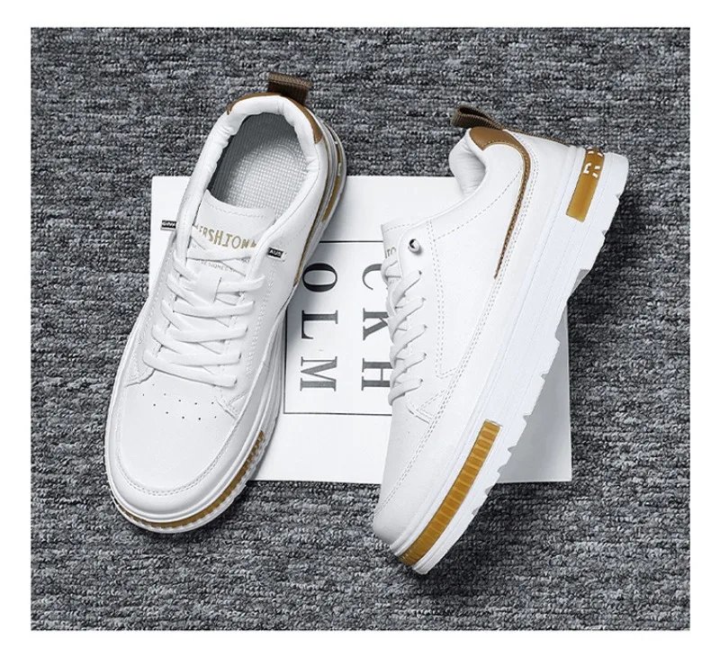 2024 Fashion Casual Shoes Men's Anti Slip Sneakers Breathable Comfort Skateboard Shoes For Men Vulcanize Shoes Zapatillas Hombre