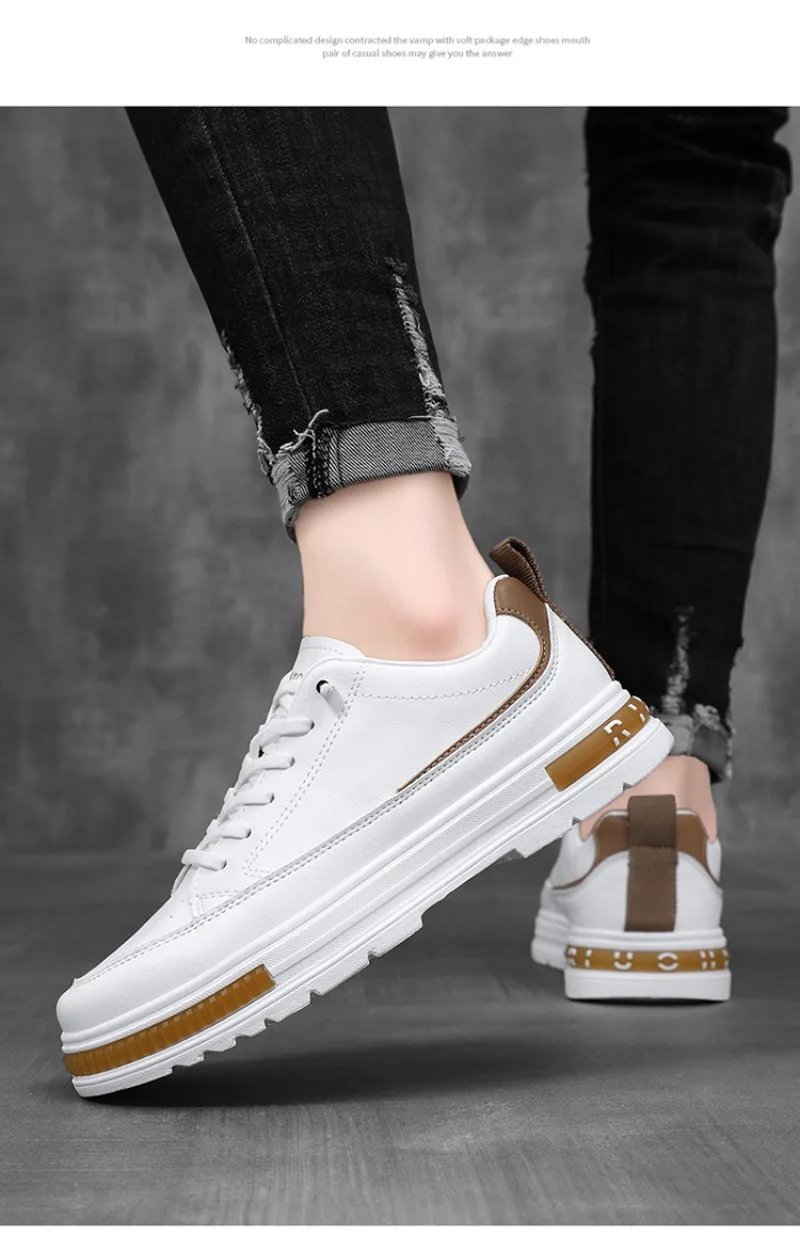 2024 Fashion Casual Shoes Men's Anti Slip Sneakers Breathable Comfort Skateboard Shoes For Men Vulcanize Shoes Zapatillas Hombre