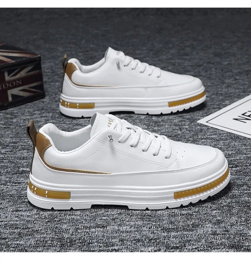 2024 Fashion Casual Shoes Men's Anti Slip Sneakers Breathable Comfort Skateboard Shoes For Men Vulcanize Shoes Zapatillas Hombre