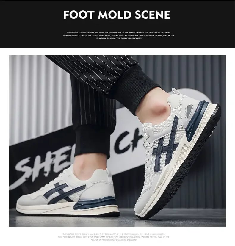 Men Casual Shoes Lace Up Skateboard Shoes Classics Sneakers Breathable Walking Skateboarding Men Shoes Zapatillas Hombre