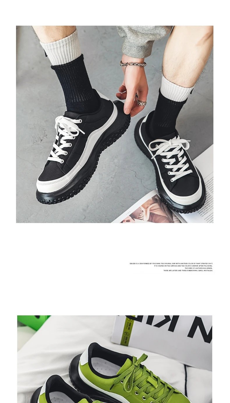 2024 Men Canvas Shoes Casual Shoes Street Fashion Youth Flat Skate Shoes Sneakers Loafers New Summer Breathable Comfortable Wild