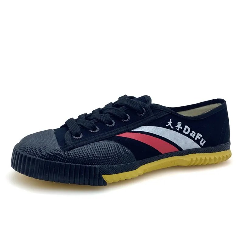 DaFu Original Parkour Shoes Kungfu Sneakers Martial Arts Shaolin Taichi Taekwondo Wushu Soft Comfortable Men Women