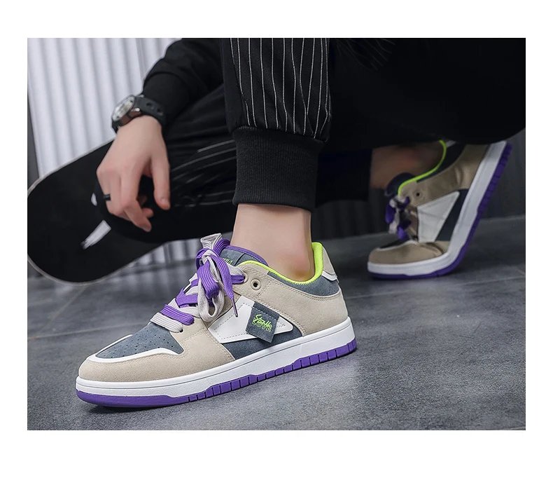 Men Skateboarding Sneakers Dunk Shoes Male Casual Walking Shoes Flats Fashion Canvas Sneakers Verse Male Men Skateboarding Sneakers Dunk Shoes Male Casual Walking Shoes Flats Fashion Canvas Sneakers Verse Male
