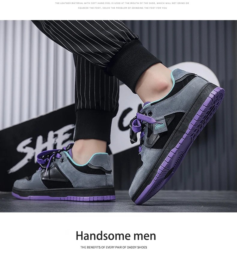 Men Skateboarding Sneakers Dunk Shoes Male Casual Walking Shoes Flats Fashion Canvas Sneakers Verse Male Men Skateboarding Sneakers Dunk Shoes Male Casual Walking Shoes Flats Fashion Canvas Sneakers Verse Male