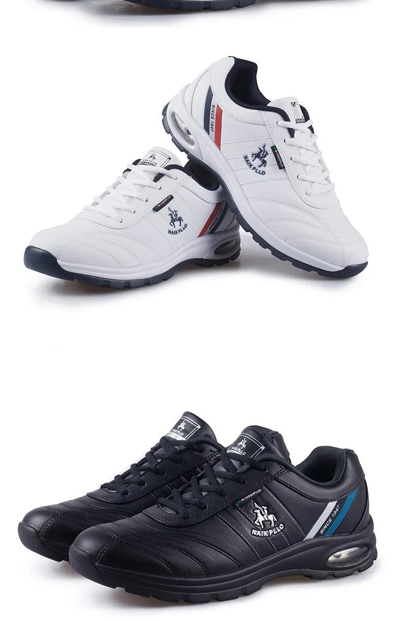 New Men Shoes Outdoor Leather Casual Sneakers Men Fashion Sports Large Size Shoes For Men кроссовки мужские zapatillas hombre