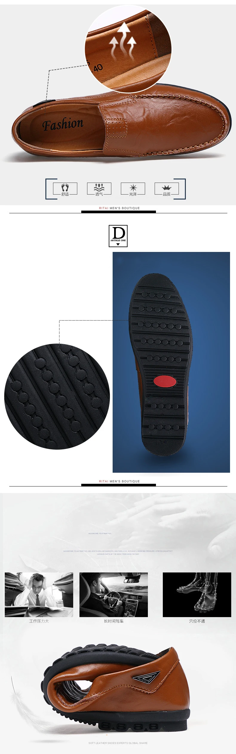 Genuine Leather Men Casual Shoes Luxury Brand 2023 Mens Loafers Moccasins Breathable Slip on Black Driving Shoes Plus Size 37-47 Genuine Leather Men Casual Shoes Luxury Brand 2023 Mens Loafers Moccasins Breathable Slip on Black Driving Shoes Plus Size 37-47