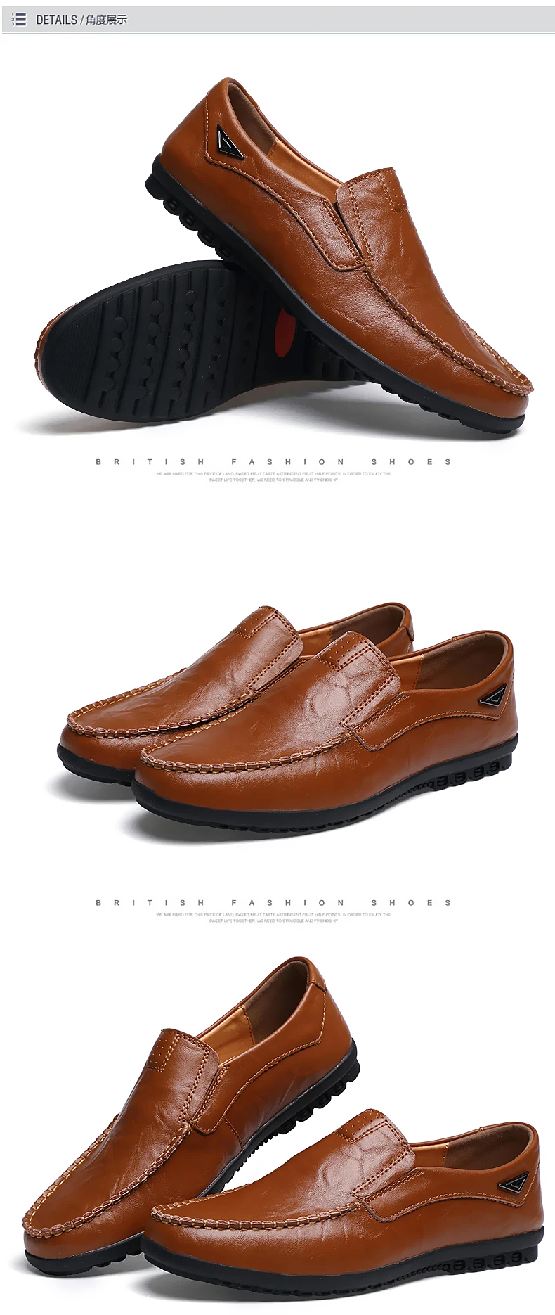 Genuine Leather Men Casual Shoes Luxury Brand 2023 Mens Loafers Moccasins Breathable Slip on Black Driving Shoes Plus Size 37-47 Genuine Leather Men Casual Shoes Luxury Brand 2023 Mens Loafers Moccasins Breathable Slip on Black Driving Shoes Plus Size 37-47