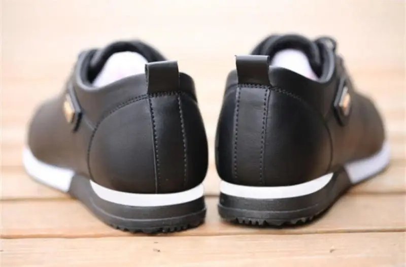 Men's Casual Shoes Fashion Leather Business Outdoor Sports Shoes Soft Bottom Sneakers Male Walking Flat Footwear Zapatos Hombres