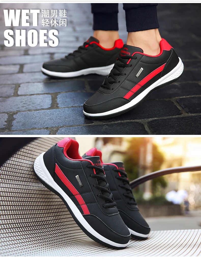 New Men Shoes Casual Shoes Leather Lace-Up Casual Sports Shoes Outdoor Wear-Resistant Vulcanized Shoes High-Quality Men Shoes New Men Shoes Casual Shoes Leather Lace-Up Casual Sports Shoes Outdoor Wear-Resistant Vulcanized Shoes High-Quality Men Shoes