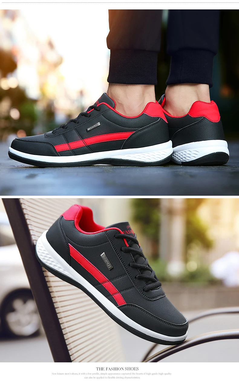New Men Shoes Casual Shoes Leather Lace-Up Casual Sports Shoes Outdoor Wear-Resistant Vulcanized Shoes High-Quality Men Shoes New Men Shoes Casual Shoes Leather Lace-Up Casual Sports Shoes Outdoor Wear-Resistant Vulcanized Shoes High-Quality Men Shoes
