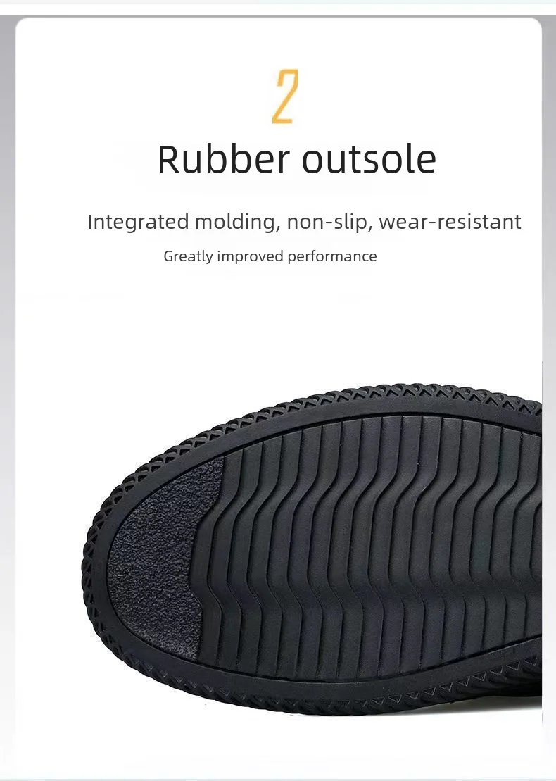 Autumn Men's Leather Casual Shoes Breathable Soft Sole Work Shoes Suitable For Middle-aged Elderly Men