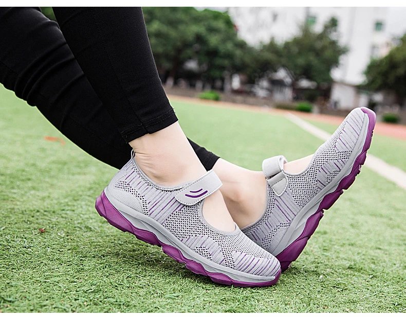 2024 Summer Fashion Women Flat Platform Shoes Woman Breathable Mesh Casual Sneakers Women Zapatos Mujer Ladies Boat Shoes