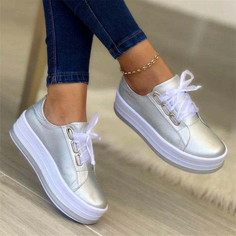 New 2024Sports Shoes Women Vulcanized ShoesOutdoor Platform Casual Shoes Female Leather FashionSneakers Woman Wedge Flats New 2024Sports Shoes Women Vulcanized ShoesOutdoor Platform Casual Shoes Female Leather FashionSneakers Woman Wedge Flats