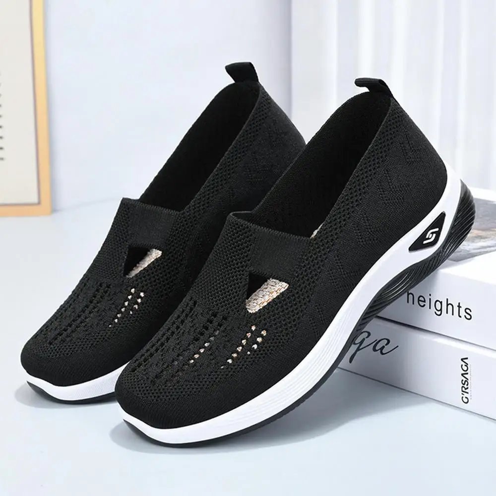 Orthopedic Walking Shoes for Women Lightweight Slip On Shoes Women Outdoor Hiking Sneakers Breathable Orthopedic Shoes