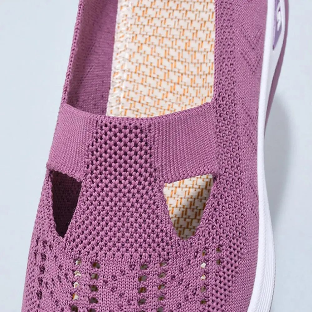 Orthopedic Walking Shoes for Women Lightweight Slip On Shoes Women Outdoor Hiking Sneakers Breathable Orthopedic Shoes