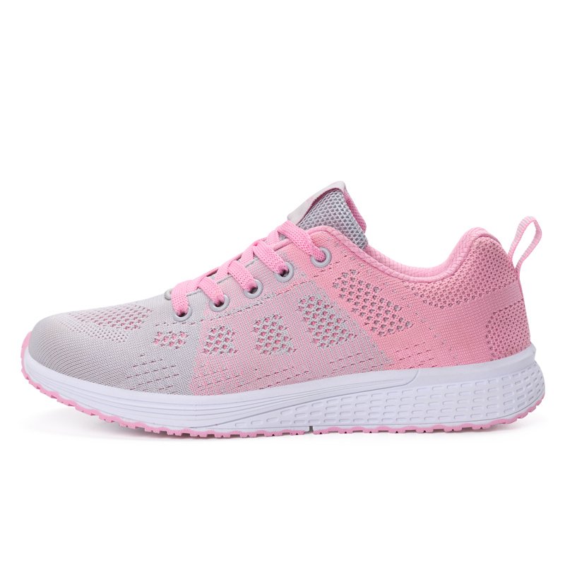 Breathable Women Running Shoes Lightweight Anti-slip Female Sports Shoes Outdoor Soft Women's Sneakers Lace Up Fashion Tennis